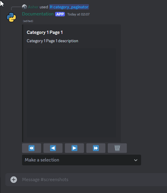 Category Embed with Attachment Pagination
